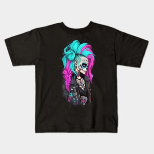 horror girl Kids T-Shirt